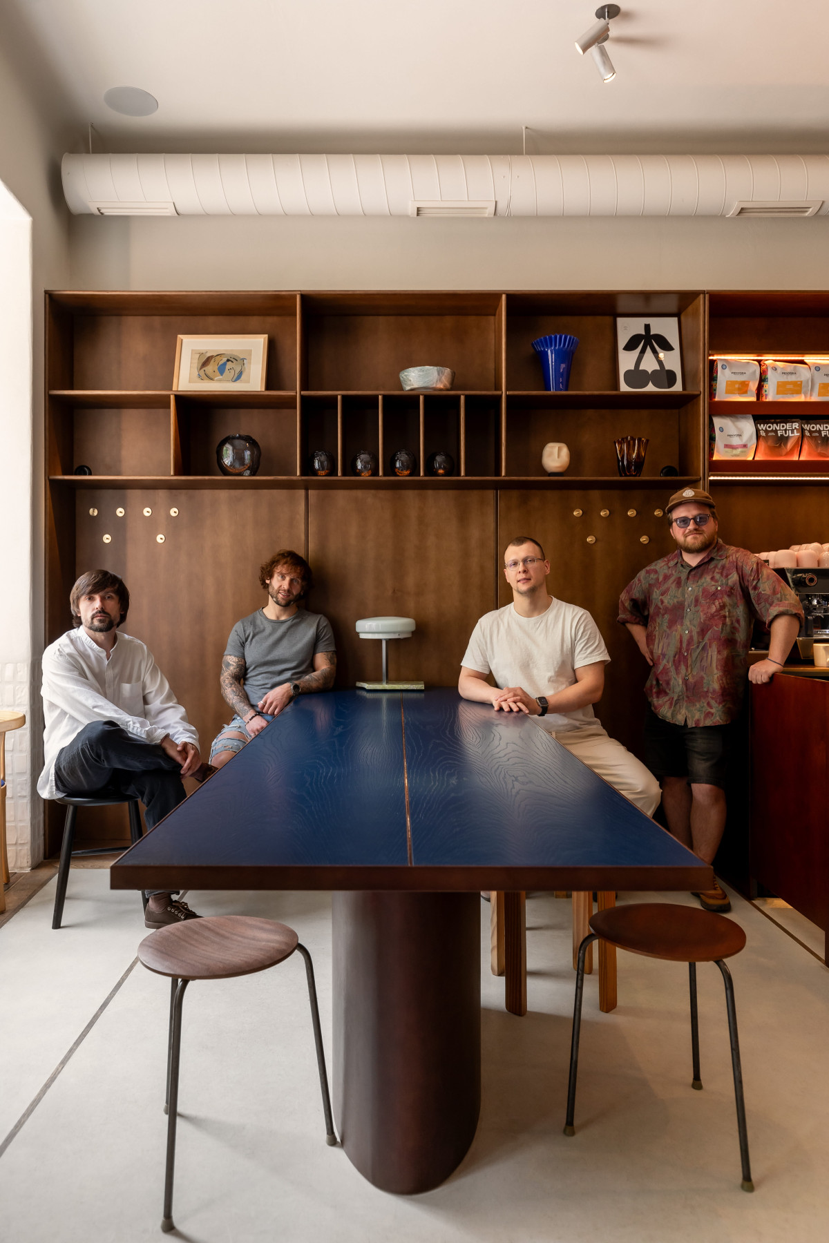 kawiarnia mitte lwow Projekt Roman Shpelyk (LIS design studio) oraz Andriy Lutsa (38050)